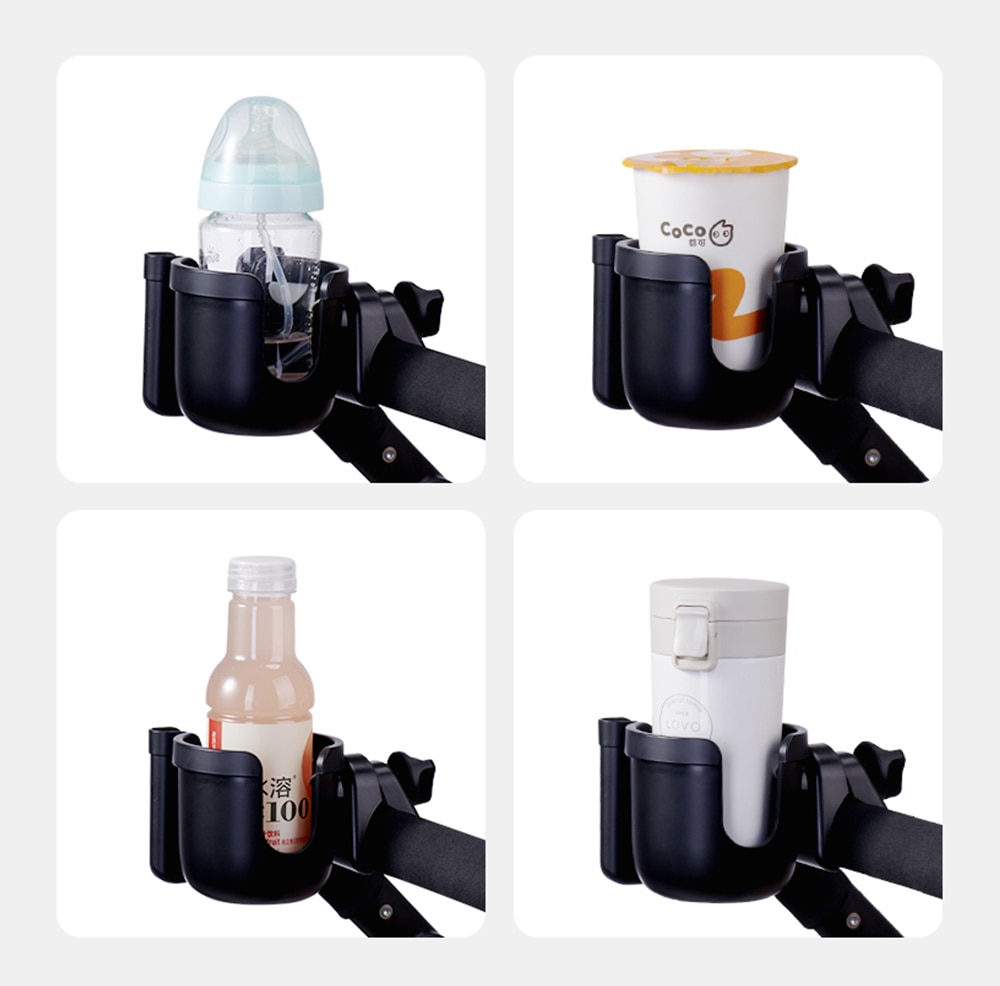 Sunveno Baby Stroller Cup Holder Stroller for Milk Bottles Bicycle Bike Bottle Holder Stroller Accessories Baby Accessories